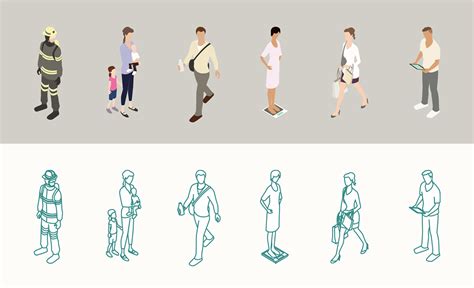 Isometric humans show it better free download